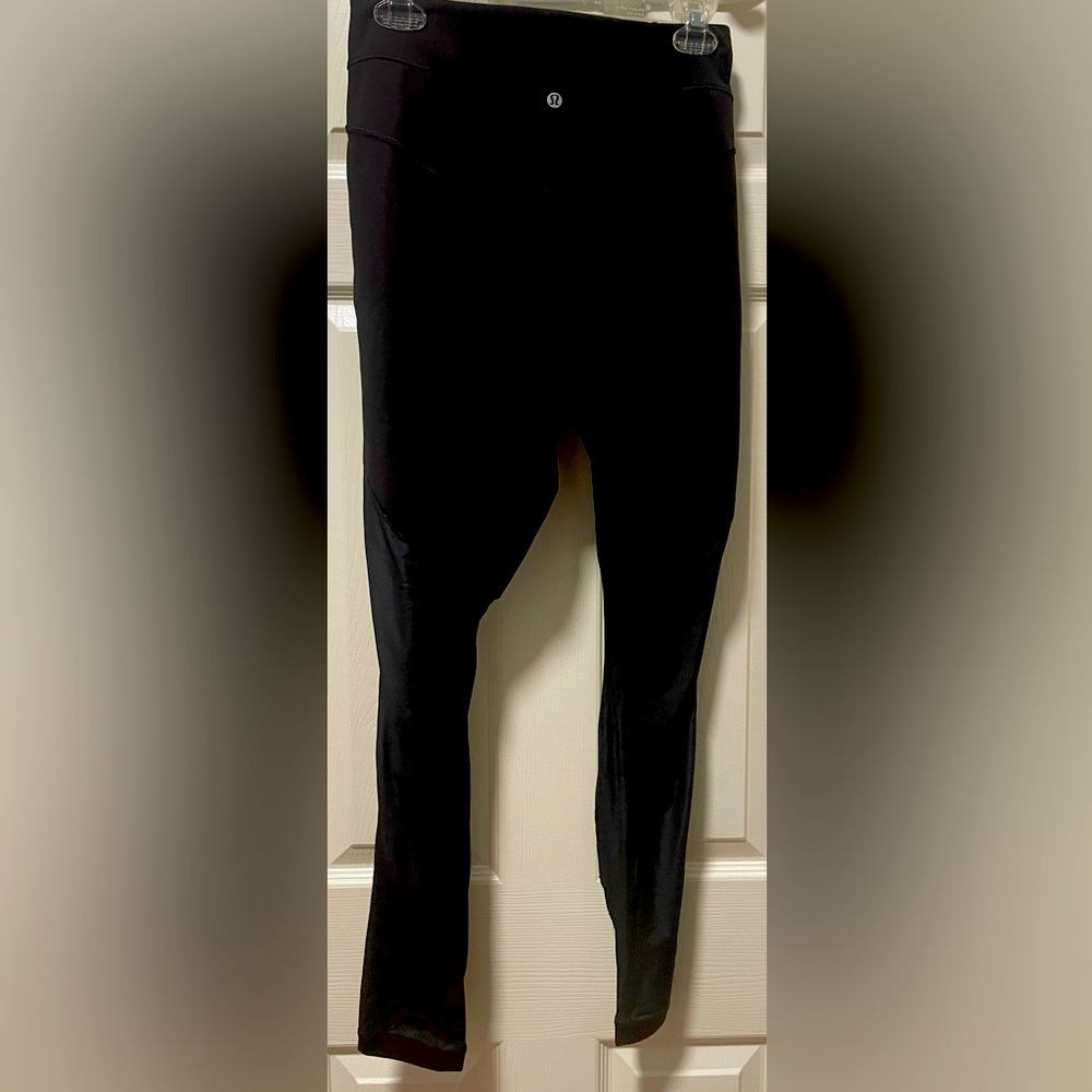 Lululemon Black Running Tights - size 8